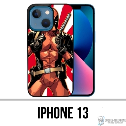 Coque iPhone 13 - Deadpool Redsun
