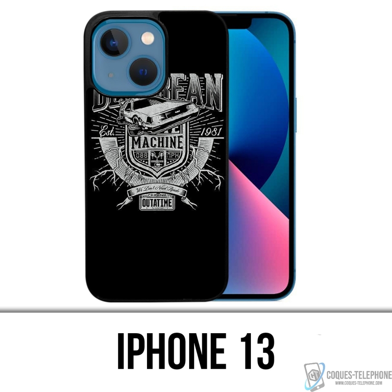 Coque iPhone 13 - Delorean Outatime