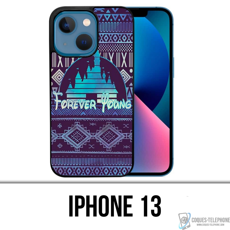 Coque iPhone 13 - Disney Forever Young