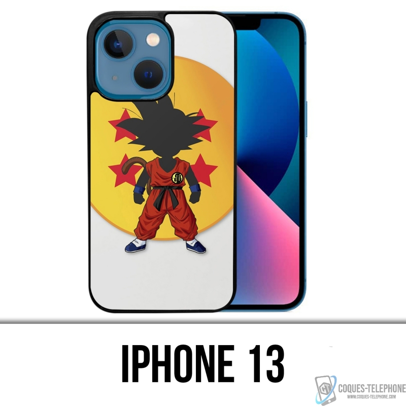 Coque iPhone 13 - Dragon Ball Goku Boule De Crystal