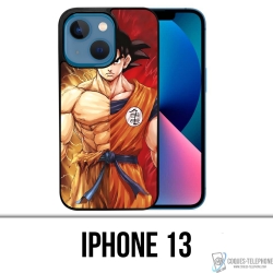 Coque iPhone 13 - Dragon Ball Goku Super Saiyan