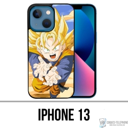 Coque iPhone 13 - Dragon Ball Son Goten Fury