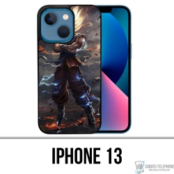 Coque iPhone 13 - Dragon Ball Super Saiyan
