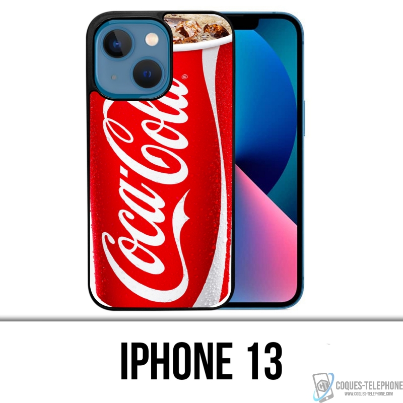Coque iPhone 13 - Fast Food Coca Cola