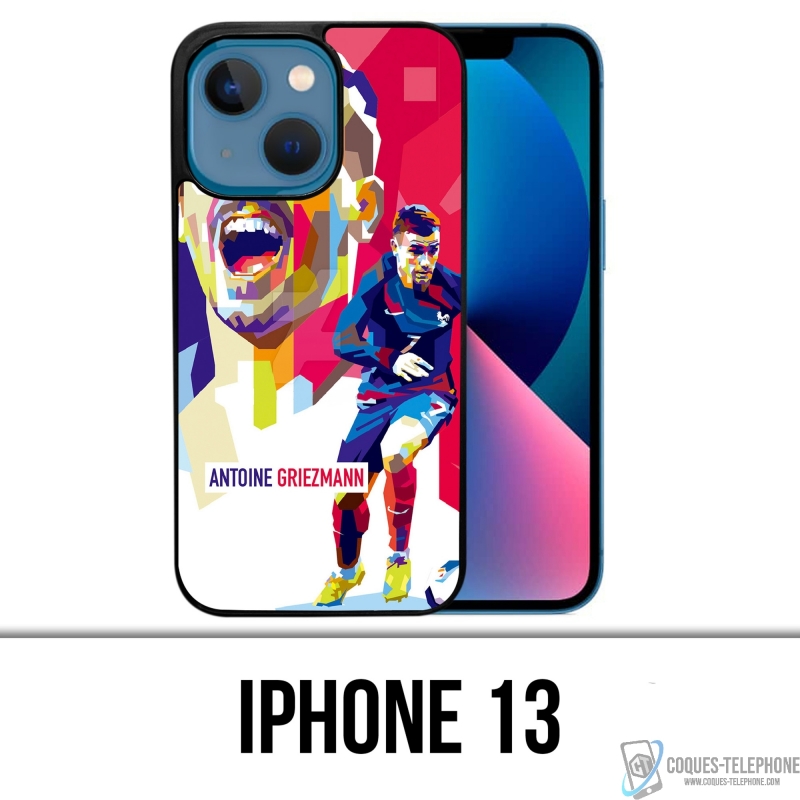 Coque iPhone 13 - Football Griezmann