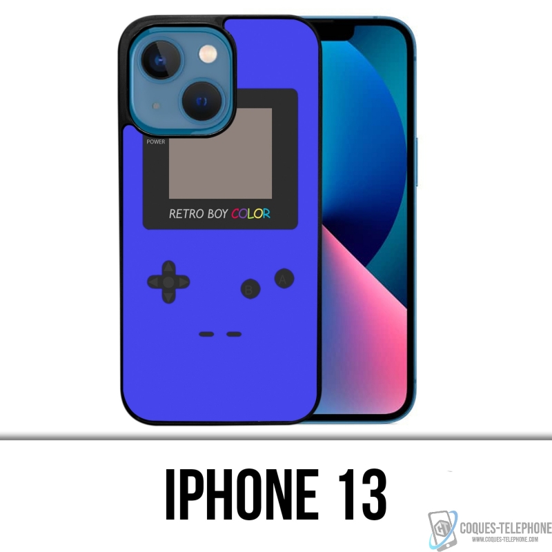 Custodia IPhone 13 - Game Boy Colore Blu