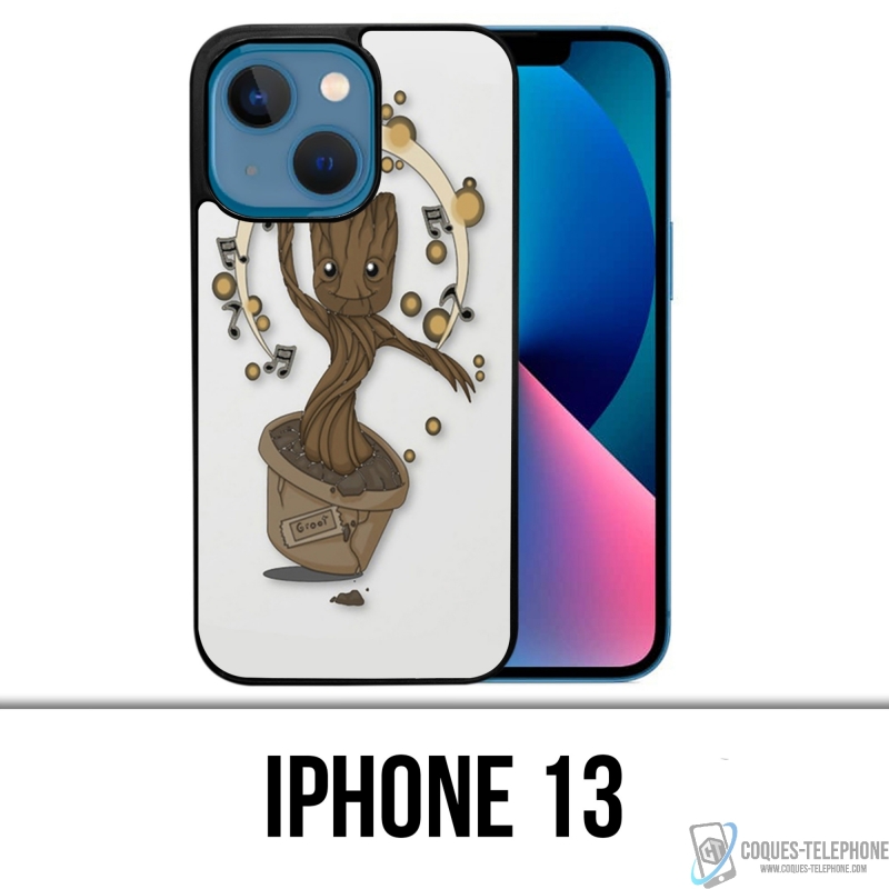 Funda para iPhone 13 - Guardianes de la galaxia Dancing Groot