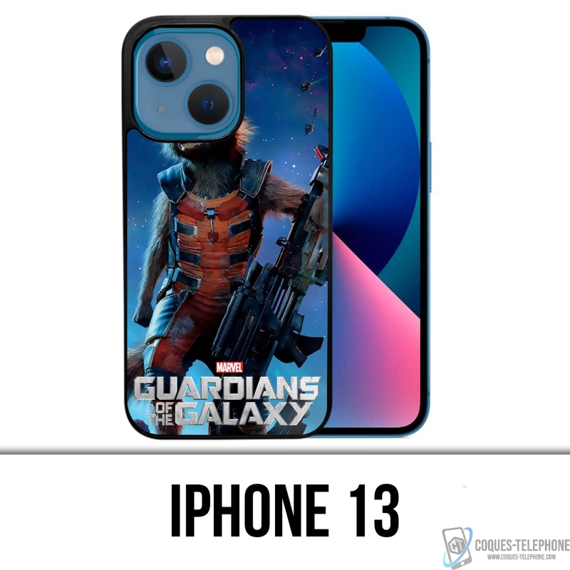 Funda para iPhone 13 - Guardianes de la Galaxia Rocket