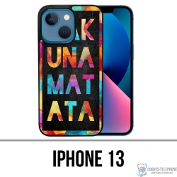 Coque iPhone 13 - Hakuna Mattata