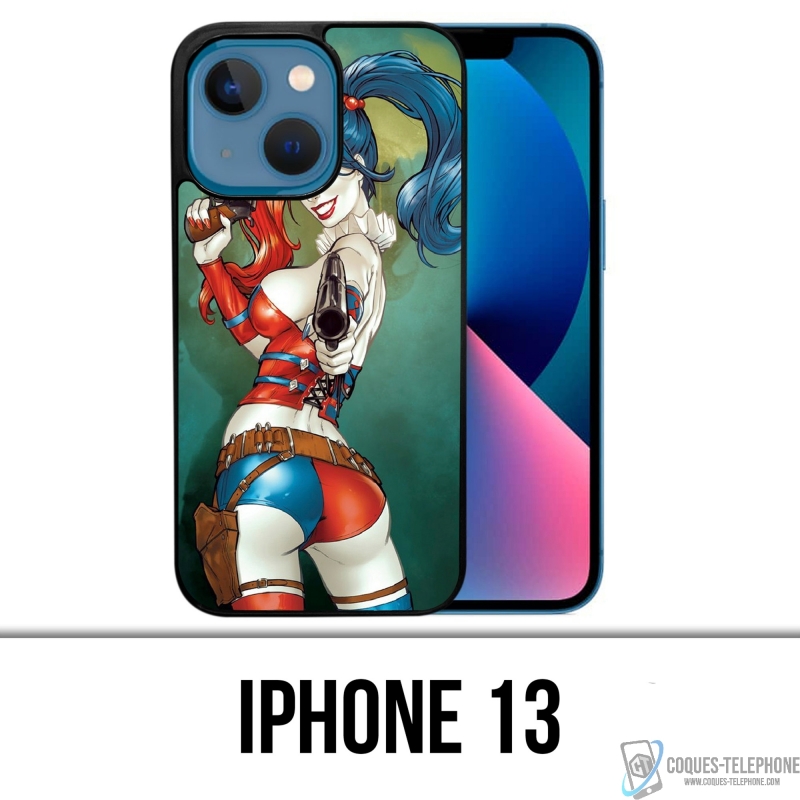 Funda para iPhone 13 - Harley Quinn Comics