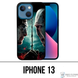 Coque iPhone 13 - Harry Potter Vs Voldemort