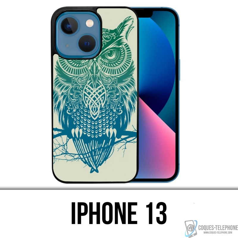 IPhone 13 Case - Abstrakte Eule