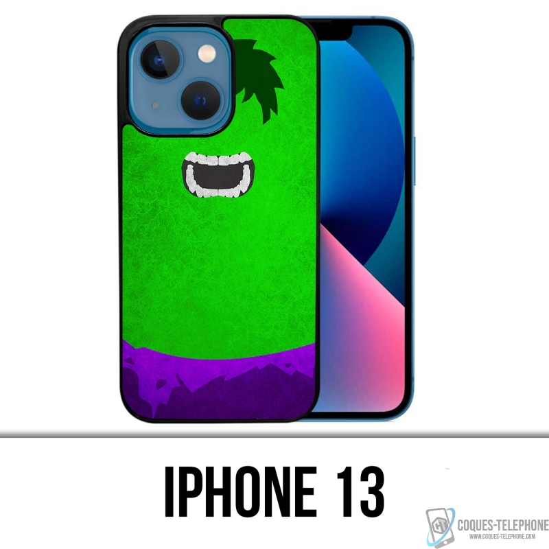 Custodia per iPhone 13 - Hulk Art Design