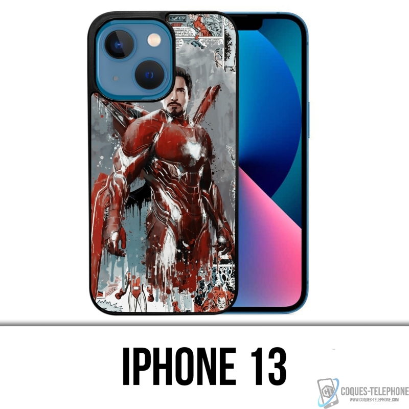 Cover iPhone 13 - Iron Man Comics Splash