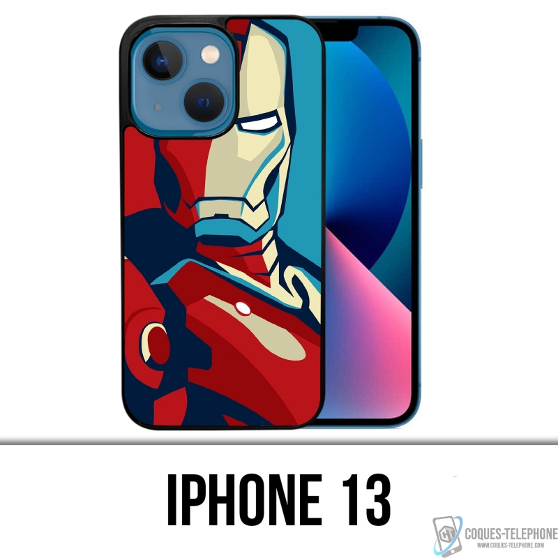 IPhone 13 Case - Iron Man Design Poster