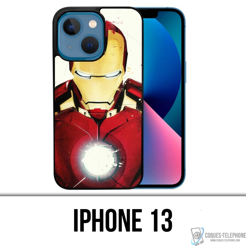 Funda para iPhone 13 - Iron Man Paintart