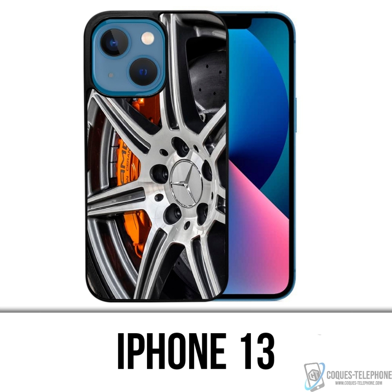 Coque iPhone 13 - Jante Mercedes Amg