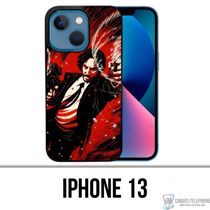 Funda para iPhone 13 - John Wick Comics