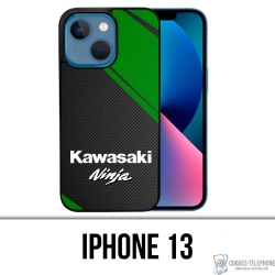 Funda para iPhone 13 - Logotipo de Kawasaki Ninja