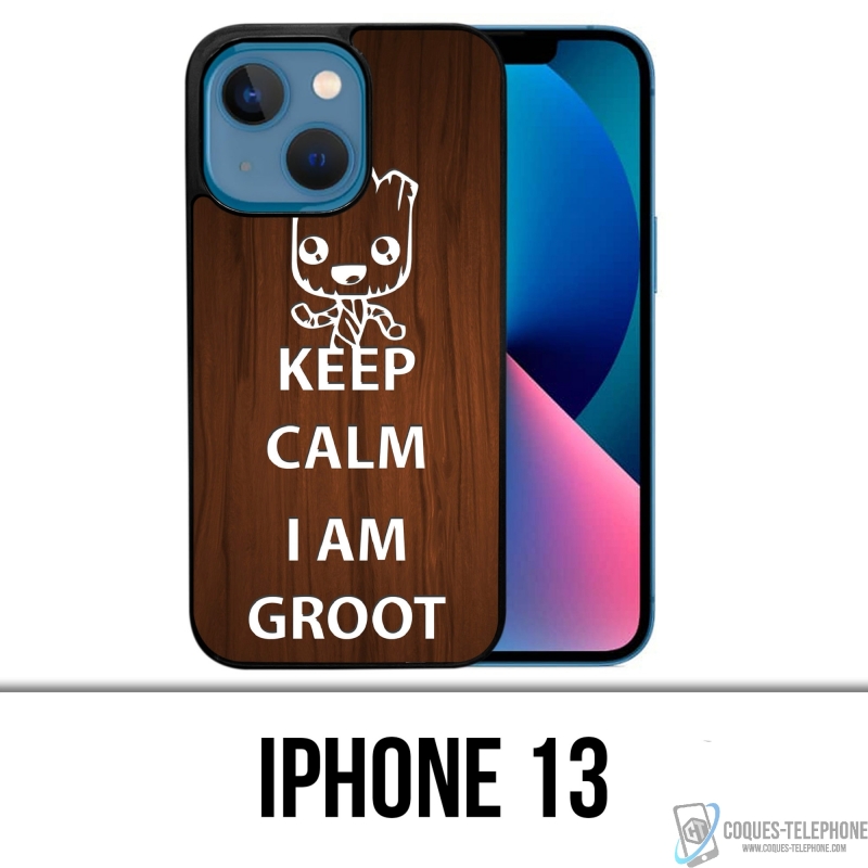 Funda para iPhone 13 - Keep Calm Groot
