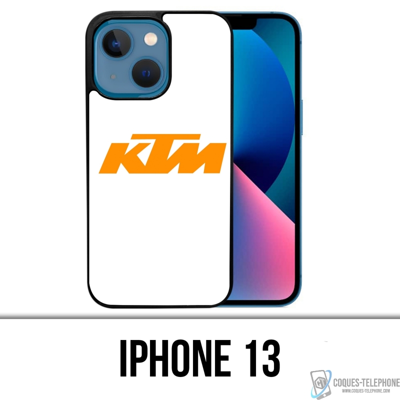 IPhone 13 Case - Ktm Logo Weißer Hintergrund