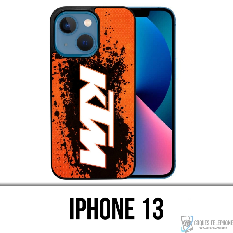 Coque iPhone 13 - Ktm Logo Galaxy