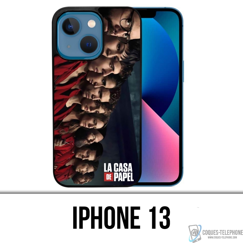 Cover iPhone 13 - La Casa De Papel - Team