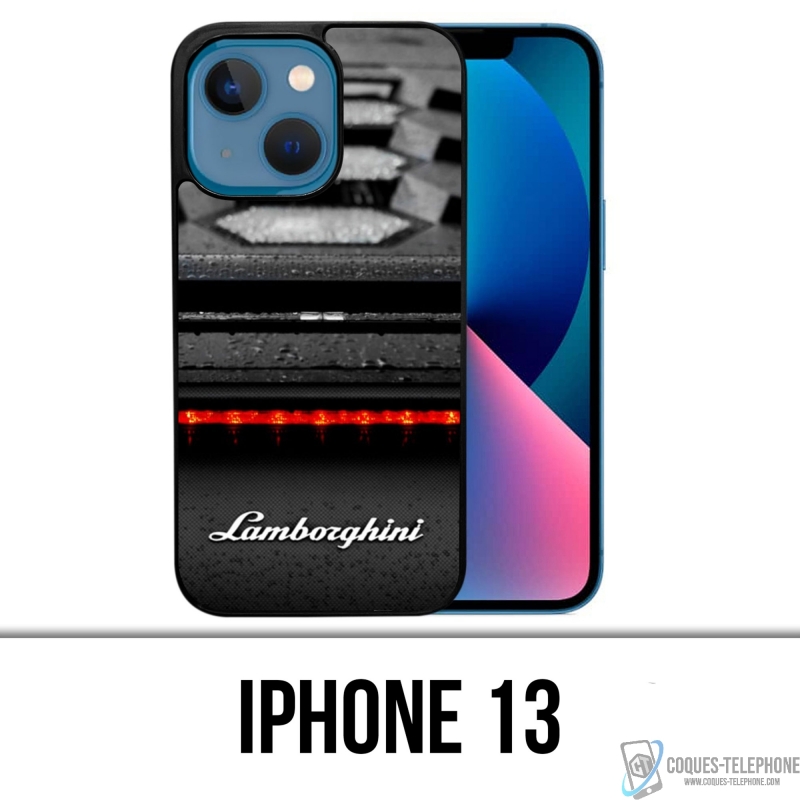 Coque iPhone 13 - Lamborghini Emblème