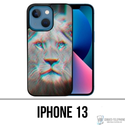 Funda para iPhone 13 - León 3D