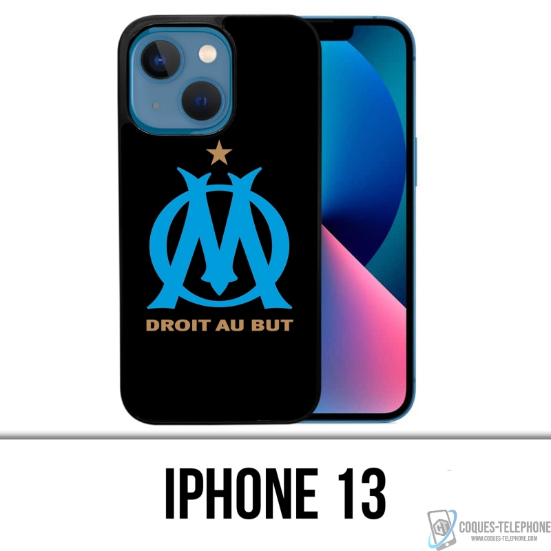 Cover IPhone 13 - Logo Om Marsiglia Nera