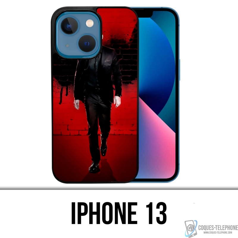 Coque iPhone 13 - Lucifer Ailes Mur