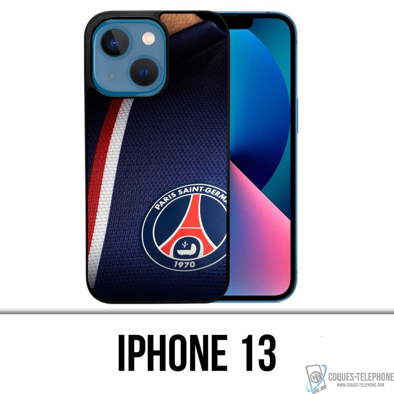 Cover IPhone 13 - Maglia Psg Paris Saint Germain Blu