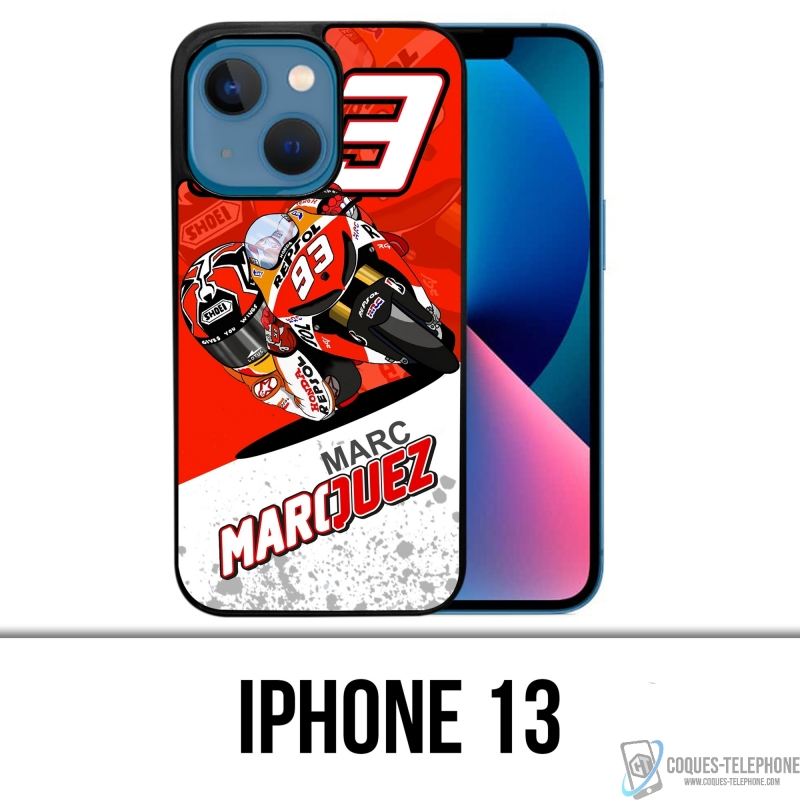 Cover iPhone 13 - Marquez Cartoon