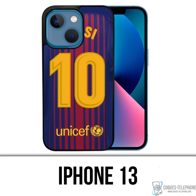 Cover iPhone 13 - Messi Barcelona 10