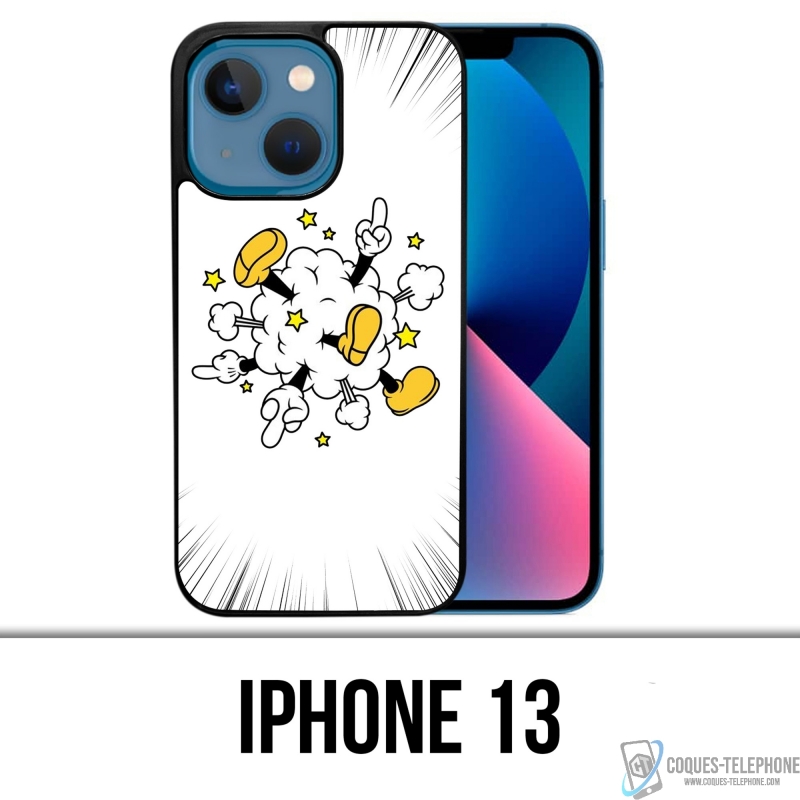 Coque iPhone 13 - Mickey Bagarre