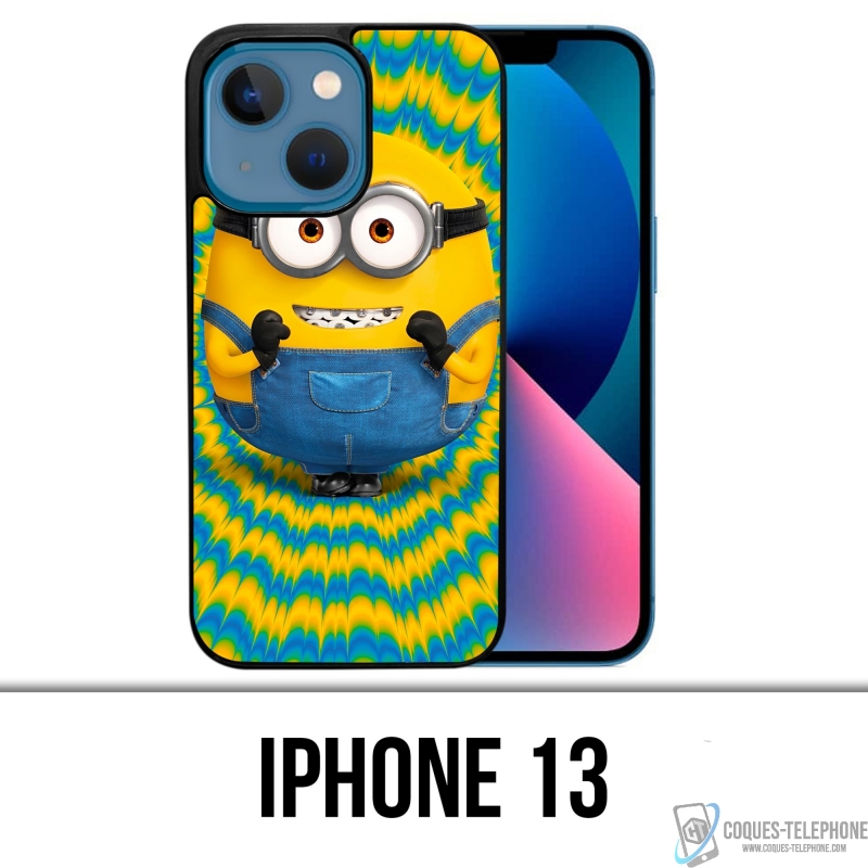 Coque iPhone 13 - Minion Excited