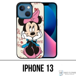 Coque iPhone 13 - Minnie Love