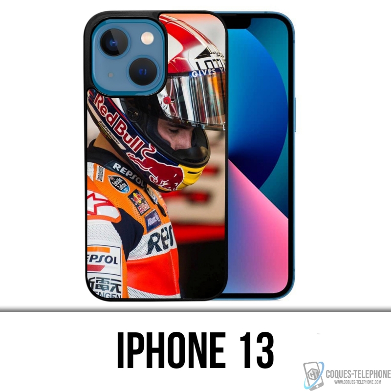 Coque iPhone 13 - Motogp Pilote Marquez