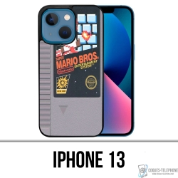 Coque iPhone 13 - Nintendo Nes Cartouche Mario Bros