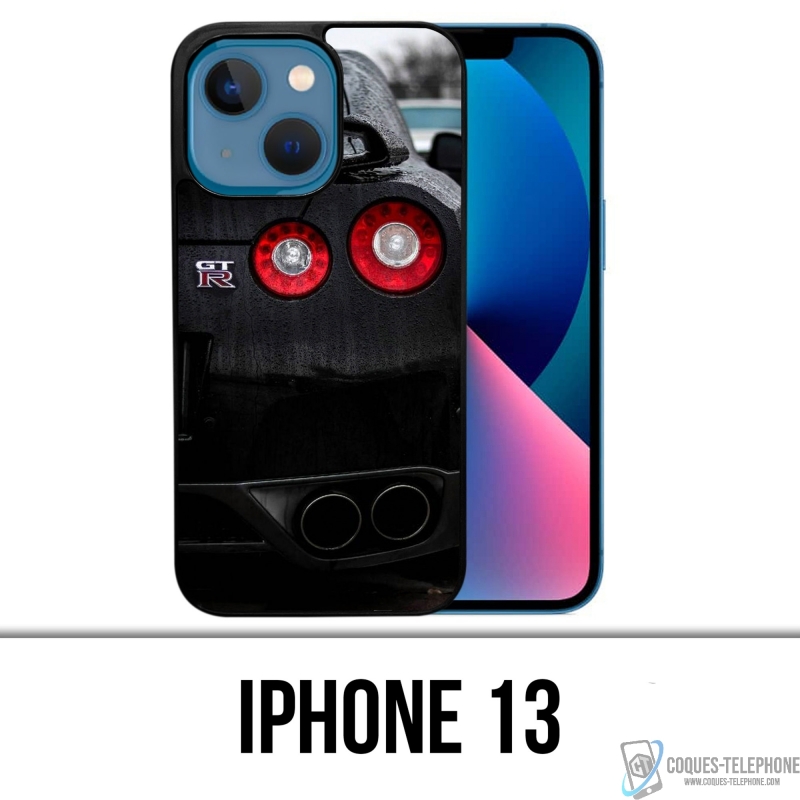 Coque iPhone 13 - Nissan Gtr Black