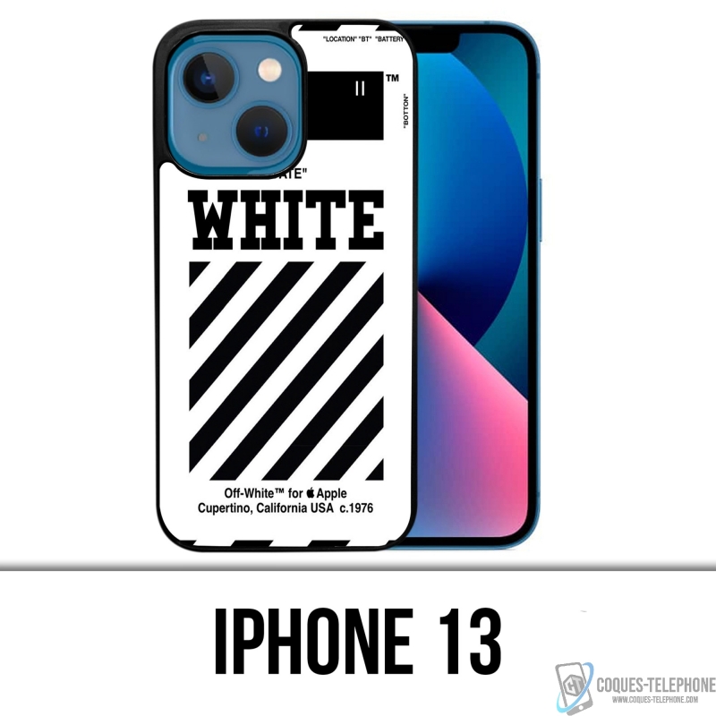 Funda para iPhone 13 - Blanco roto Blanco