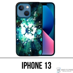 IPhone 13 Case - One Piece Neongrün