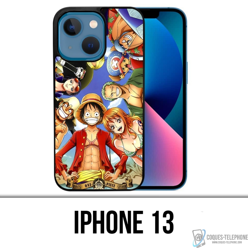 Funda para iPhone 13 - Personajes de One Piece