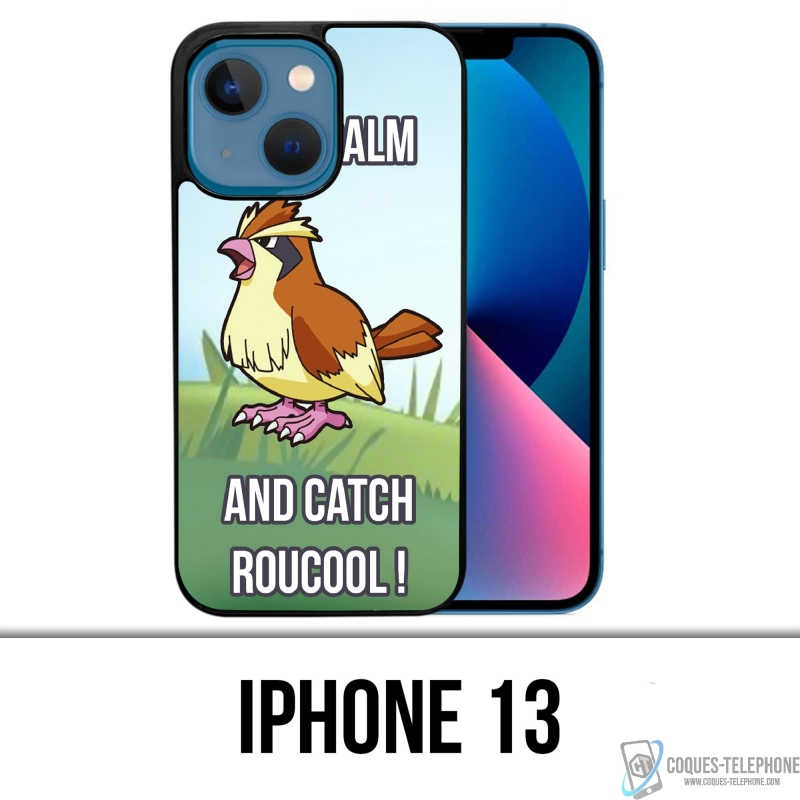 Custodia per iPhone 13 - Pokémon Go Catch Roucool
