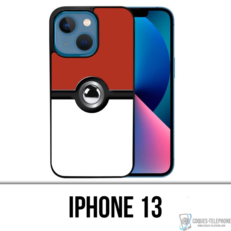 Coque iPhone 13 - Pokémon Pokeball