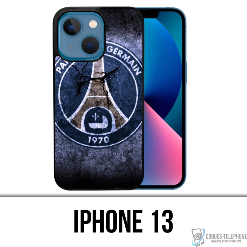 Cover iPhone 13 - Logo Psg Grunge