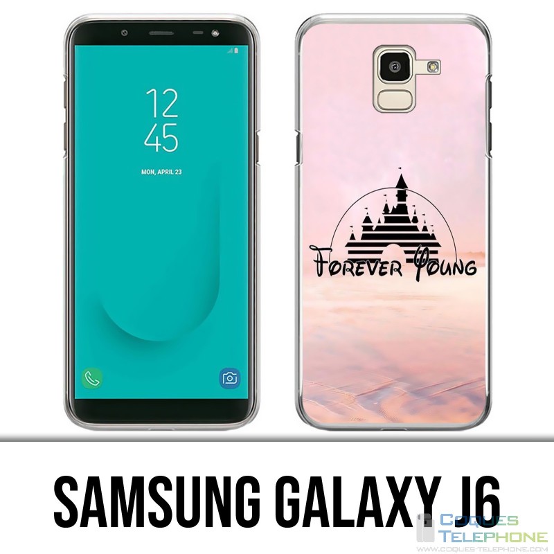 Samsung Galaxy J6 Hülle - Disney Forver Young Illustration