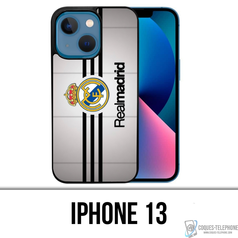 Cover IPhone 13 - Righe Real Madrid