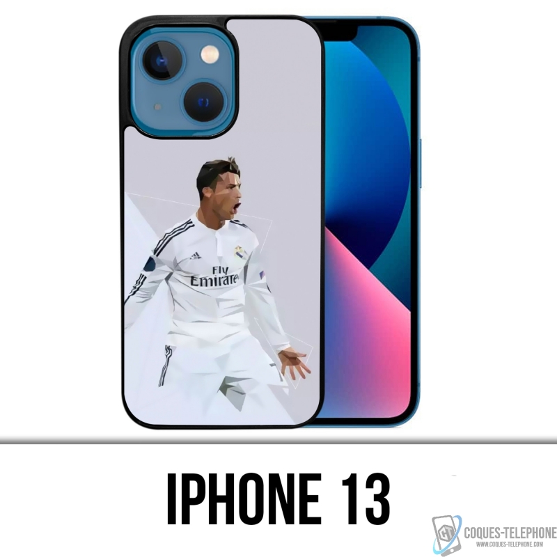 Custodia per iPhone 13 - Ronaldo Lowpoly