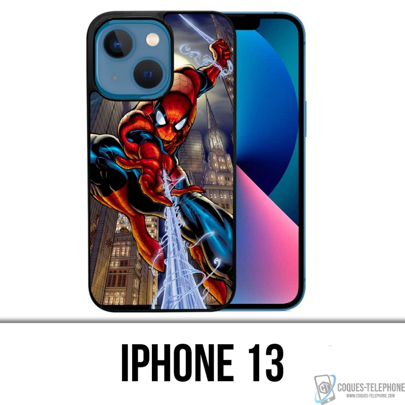 Coque iPhone 13 - Spiderman Comics